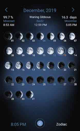 Deluxe Moon - Moon Calendar 2