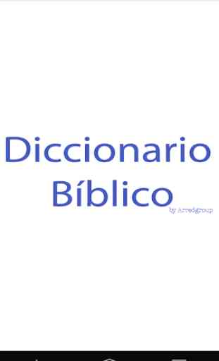 Diccionario Bíblico 1