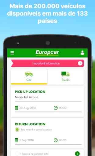 Europcar - aluguer de carros e comerciais 1