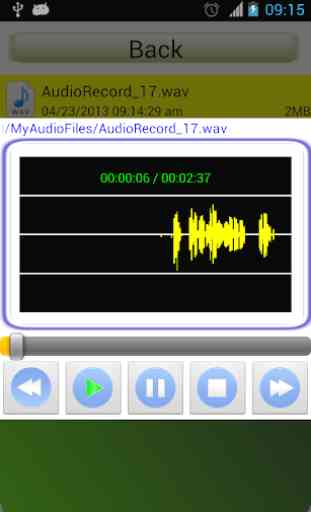 gravador de áudio 2