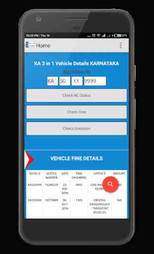 KA 3 in 1-Karnataka RTO Vehicle details 4
