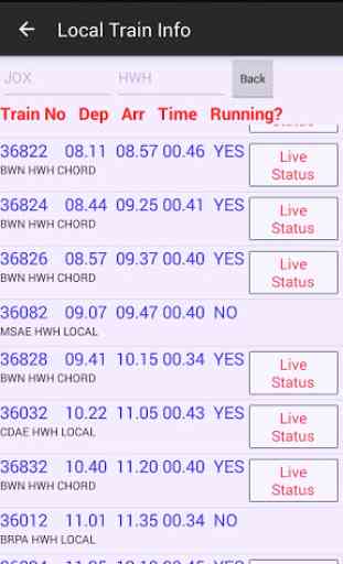 Local Train Running Status 3