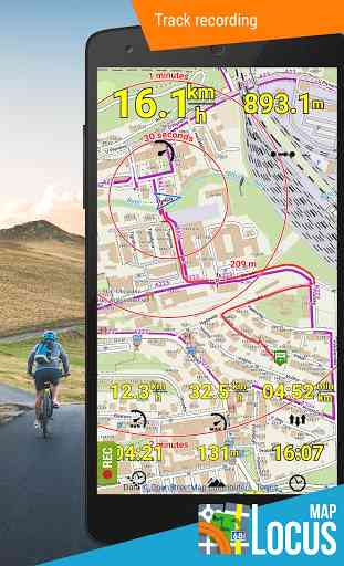 Locus Map Pro - Outdoor GPS navegação e mapas 4