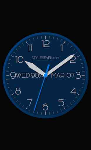 Modern Analog Clock-7 1