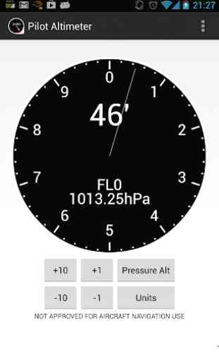 Pilot Pressure Altimeter & VSI 3