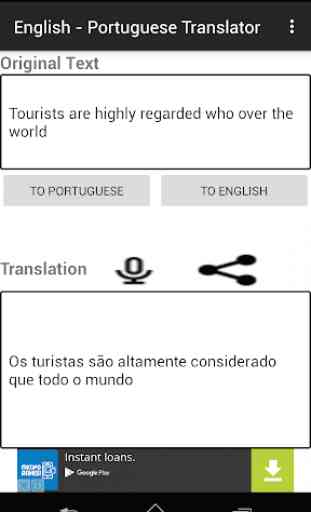 Português - Inglês Tradutor 3