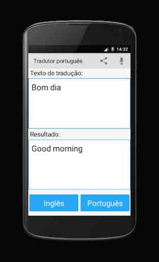 Português para Inglês Tradutor 2