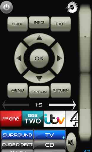 Remote for Sony TV & Sony Blu-Ray Players 2