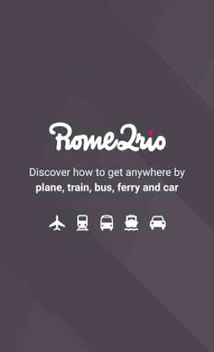 Rome2rio: Get from A to B anywhere in the world 1