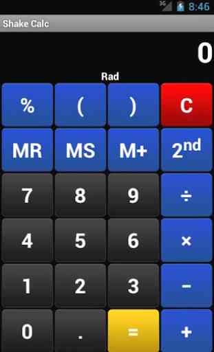 Shake Calc - Calculator 1