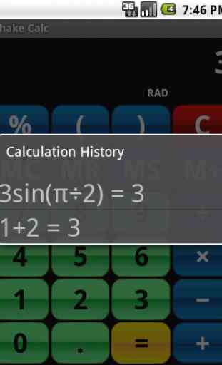 Shake Calc - Calculator 4