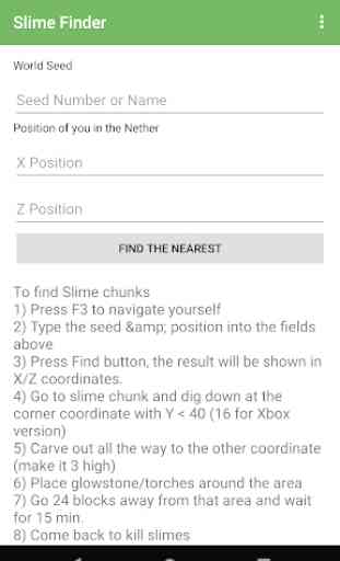 Slime Finder for Minecraft 1