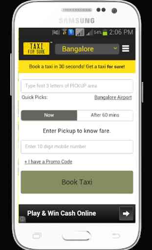 TAXI Booking - CAB Booking App 3