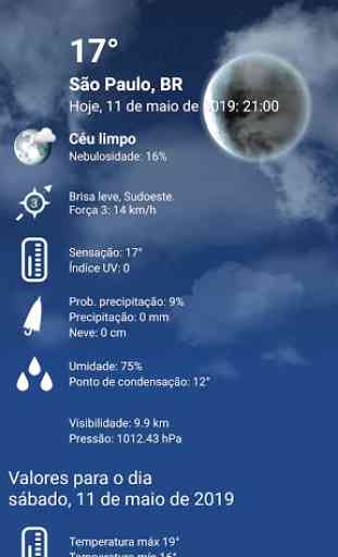 Tempo Brasil Clima XL PRO 3