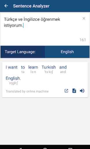 Turkish English Dictionary & Translator Free 3