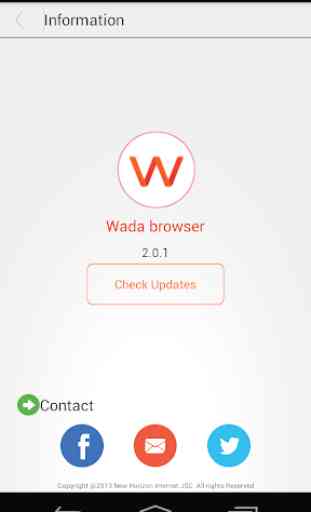 WADA Browser: Navegador leve 3
