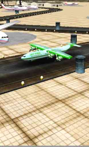Airport Plane Parking 3D 4