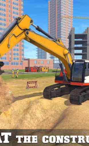 Areia escavadeira simulador 3D 2