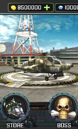 Ataque de helicóptero 3D 3