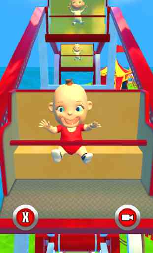 Bebê Babsy Parque de diversões 1
