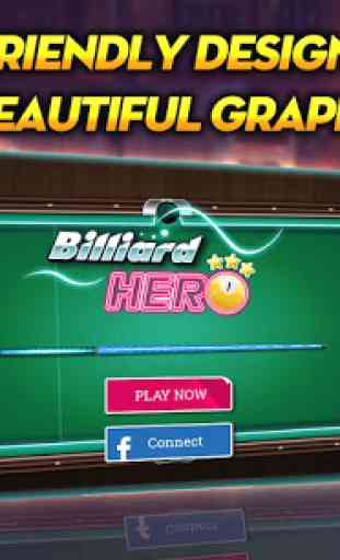 Billiard Hero - Bida offline 1