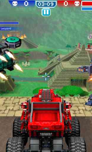 Blocky Cars Online: jogos de tanque, tank online 2