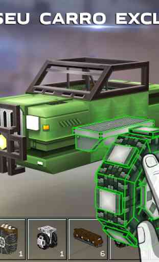 Blocky Cars Online: jogos de tanque, tank online 3