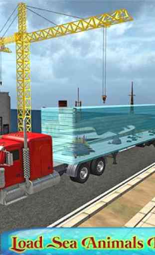 caminhão de transporte animais marinhos 1