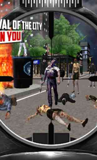 City Hunter 3D Zombie Killer 2