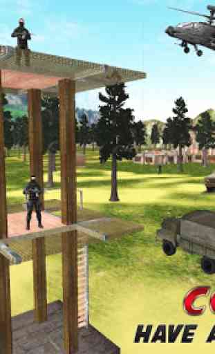 Commando of Battlefield 3D 3