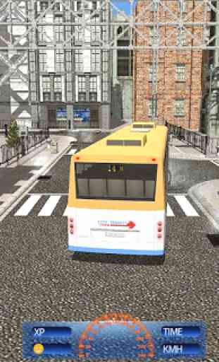 Commercial Bus Public Driving 1