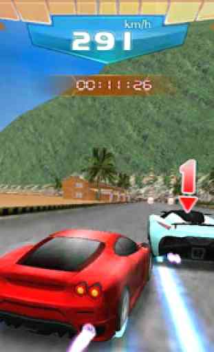 Corrida Rápida 3D -Fast Racing 2