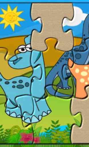 Dino Puzzle para crianças 4