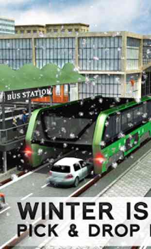 Elevado Ônibus 3D: Futuristic Bus Simulator 2018 1