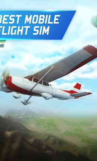 Flight Pilot: Jogo de Avião - Simulator Grátis 3