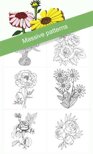 Flowers Coloring Books 1