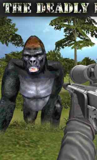 Gorilla animal caça gratuito 2