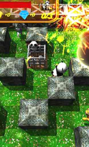 Hero Panda Bomber: 3D Fun 2