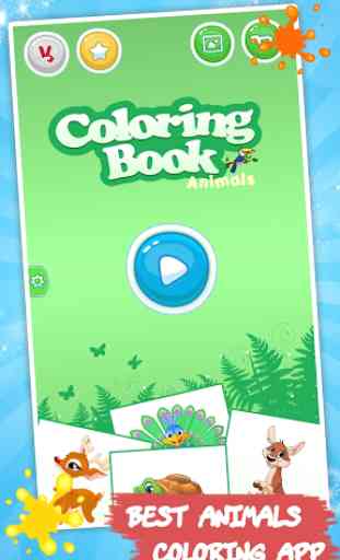 Jogos para colorir: animais 4
