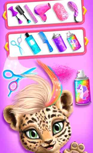 Jungle Animal Hair Salon - Wild Style Makeovers 3