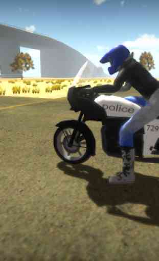 Moto Simulador de Polícia 1