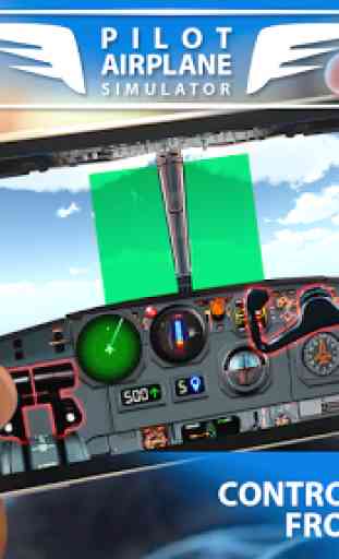 Piloto de simulador de Avião 1