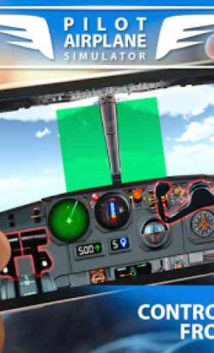 Piloto de simulador de Avião 3
