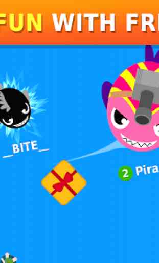 Piranh.io – Offline io game with Megalodon  2