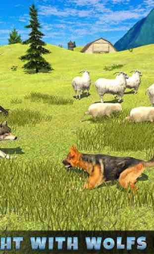 Real Dog shephard world sim 4