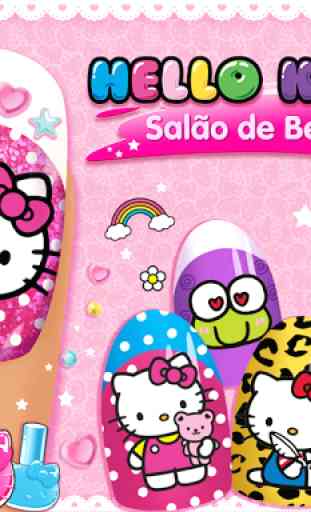 Salão de Beleza Hello Kitty 1
