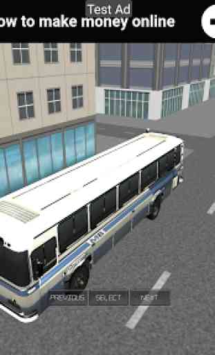 Simulação de condução na cidade 3D 2