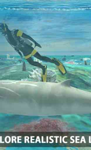 Tubarão Ataque Lança pesca 3D 4