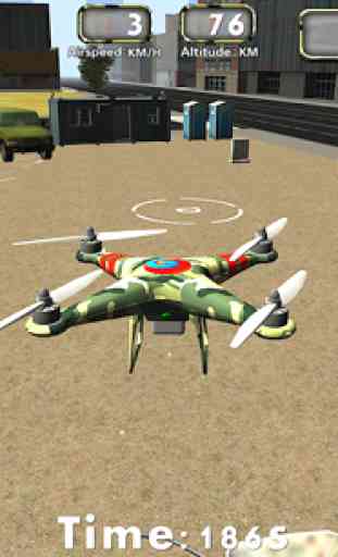 UAV Drone Exército Voo SIM 15 2
