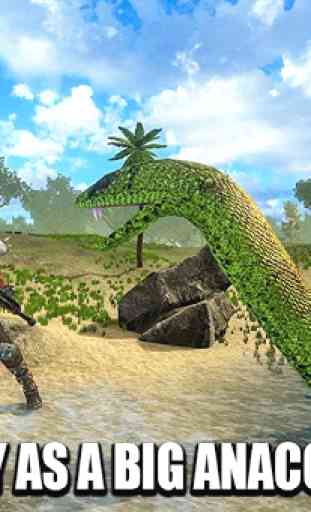 wild, anaconda cobra ataque 3D 1